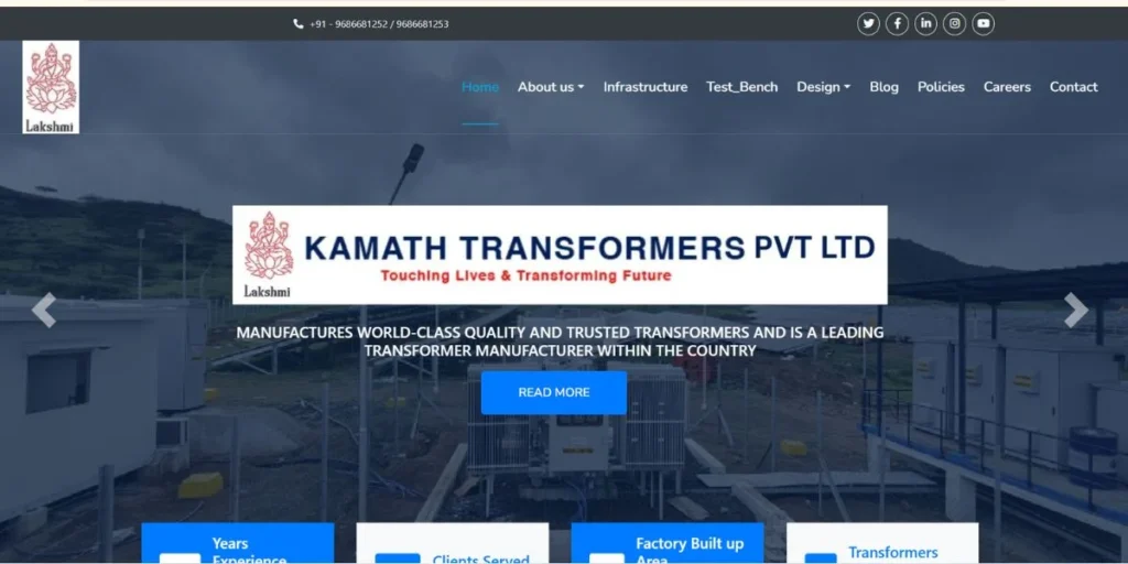 Kamath Transformers Pvt. Ltd. - Transformer Company in Bangalore