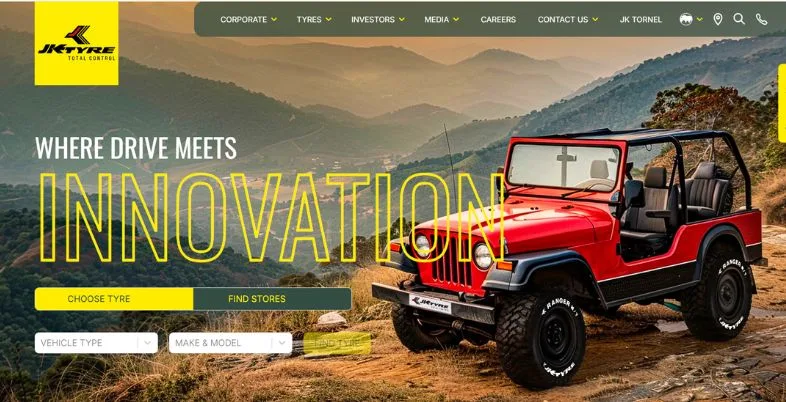 Manufacturing Companies in Mysore - JK Tyre & Industries Limited