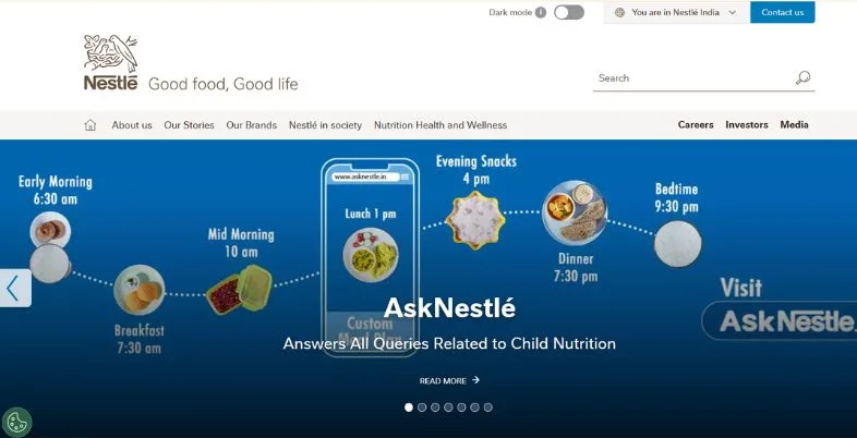 Manufacturing Companies in Mysore - Nestle India Limited