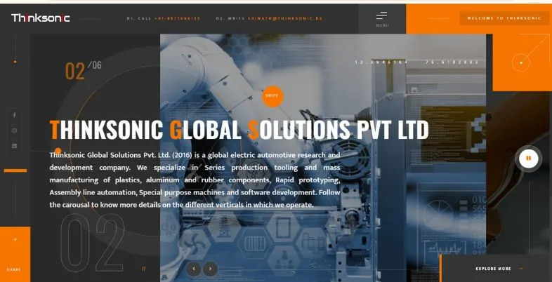 Manufacturing Companies in Mysore - Thinksonic Global Solutions Pvt. Ltd.