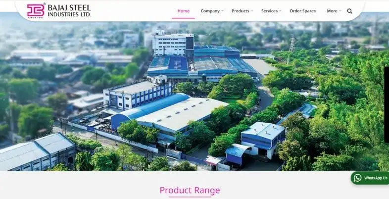 Manufacturing Companies in Nagpur - Bajaj Steel Industries Limited