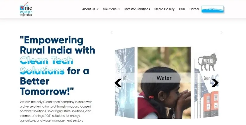 Manufacturing Companies in Nagpur - Rite Water Solutions (India) Limited