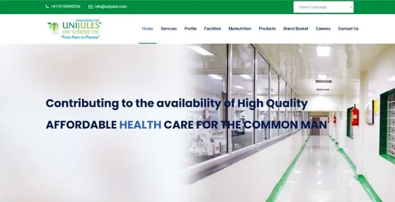 Manufacturing Companies in Nagpur - Unijules Life Sciences Ltd.