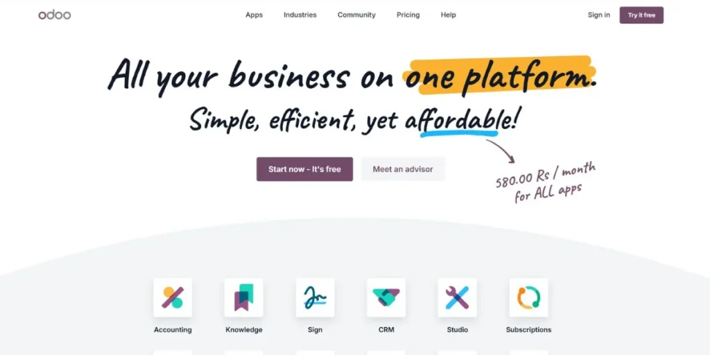 Odoo - Barcode Inventory Management Software