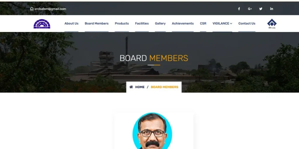 SAIL Refractory Company Ltd (SRCL) - Manufacturing Companies in Salem