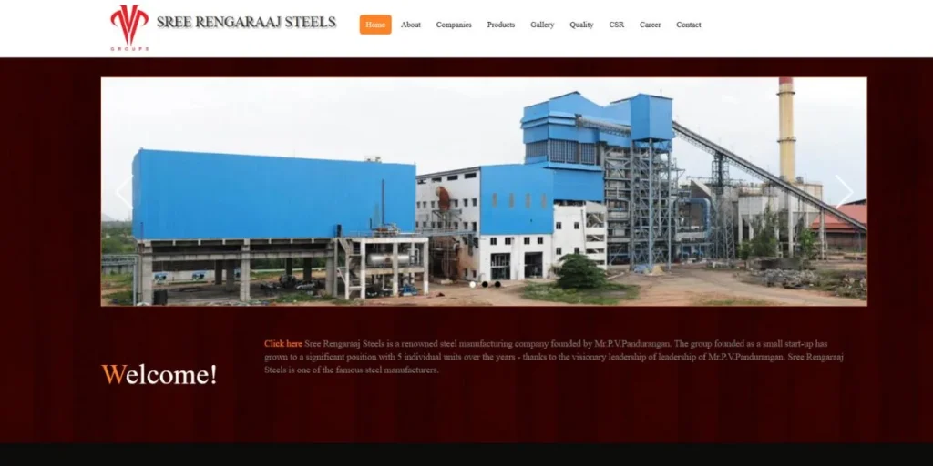 Sree Rengaraaj Steels - Manufacturing Companies in Salem
