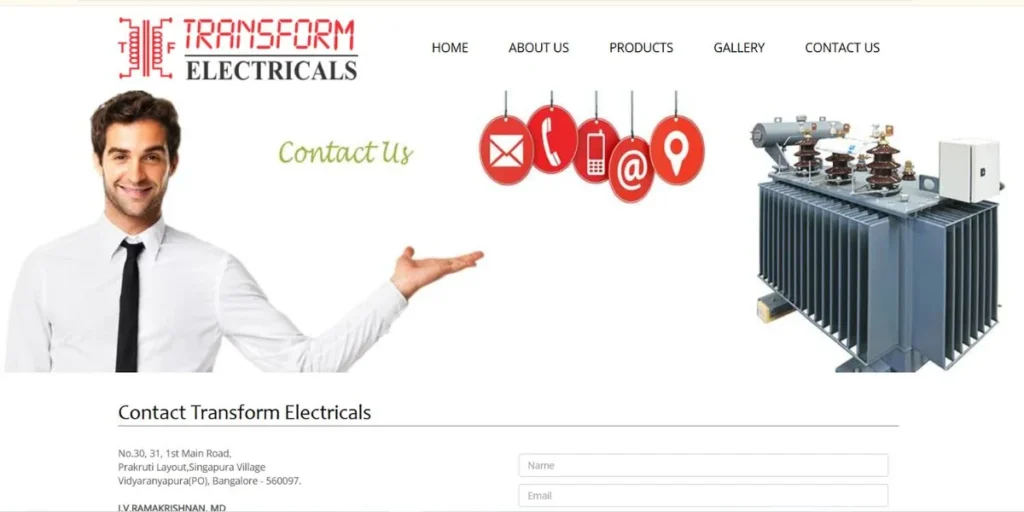 Transform Electricals - Transformer Company in Bangalore