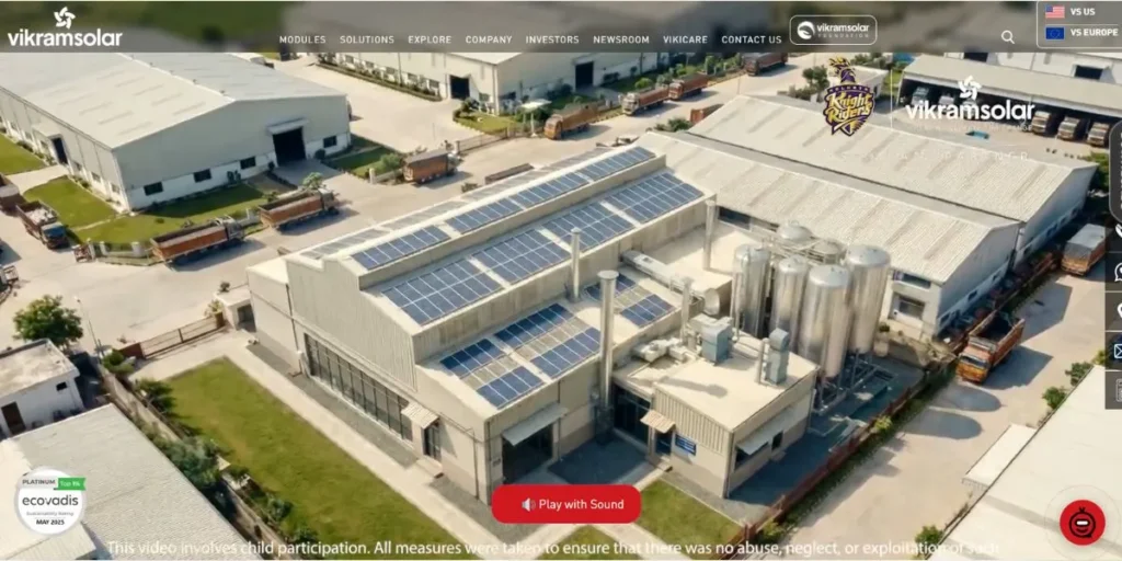Vikram Solar Limited - Solar Companies in India