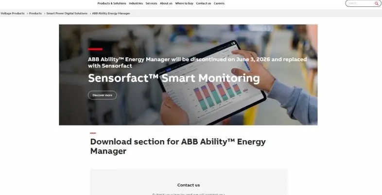 AI Energy Optimization Tools - ABB Ability Energy Manager