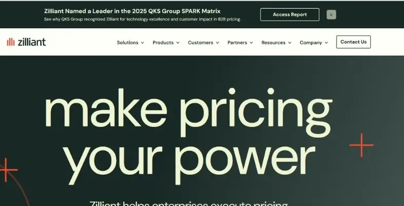 AI Pricing Optimization Tools - Zilliant
