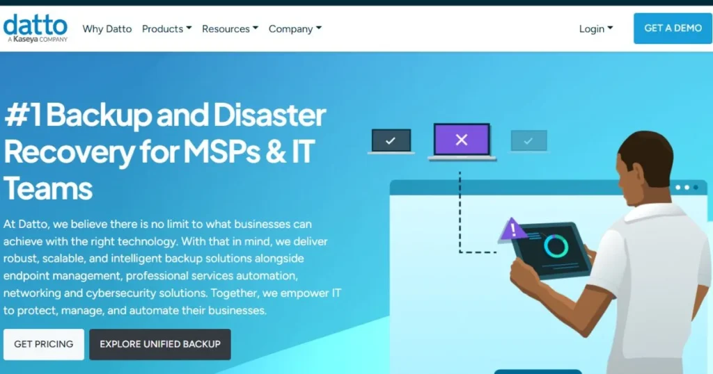 Disaster Recovery Tools - Datto