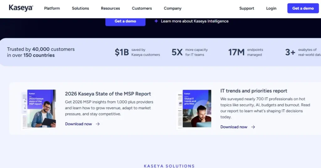 Disaster Recovery Tools - Kaseya VSA