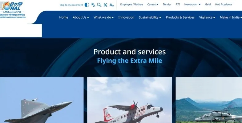 Manufacturing Companies in Lucknow - Hindustan Aeronautics Limited