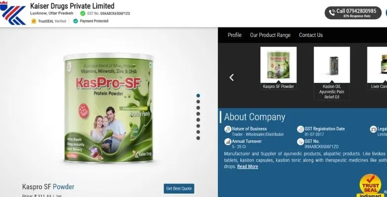 Manufacturing Companies in Lucknow - Kaiser Drugs