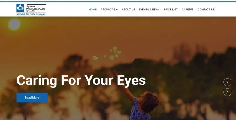 Manufacturing Companies in Lucknow - Syntho Pharma