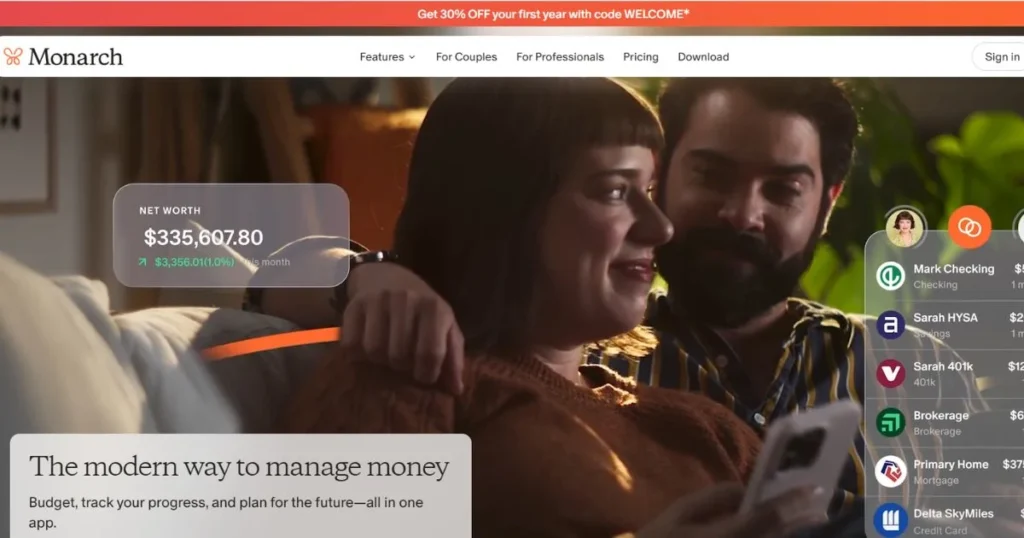 Personal Finance Software - Monarch Money