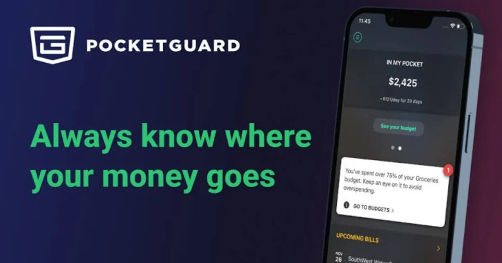 Personal Finance Software - PocketGuard