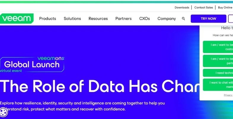 Server Backup Tools - Veeam Backup & Replication