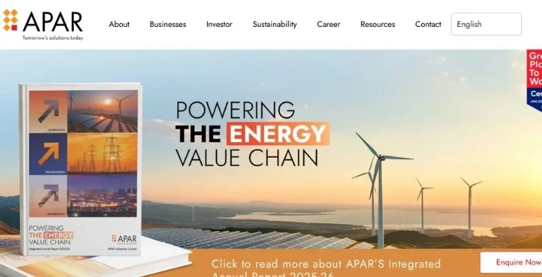 Wire Companies in India - Apar Industries Limited