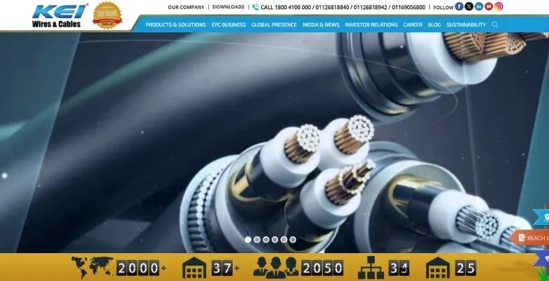 Wire Companies in India - KEI Industries Limited