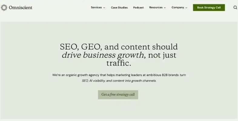 B2B Content Marketing Agencies in the USA - Omniscient Digital