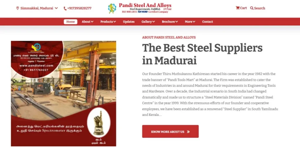Manufacturing Companies in Madurai