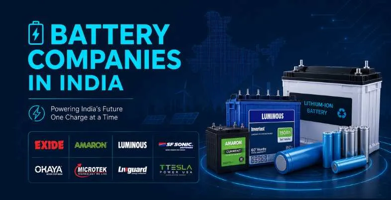 Battery Companies in India